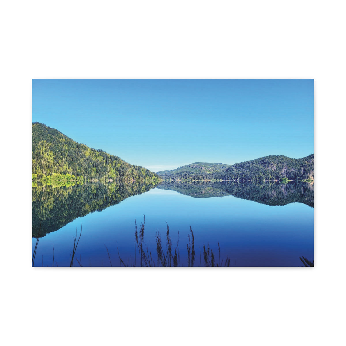 Lake Crescent Reflections | Olympic Peninsula Canvas Print