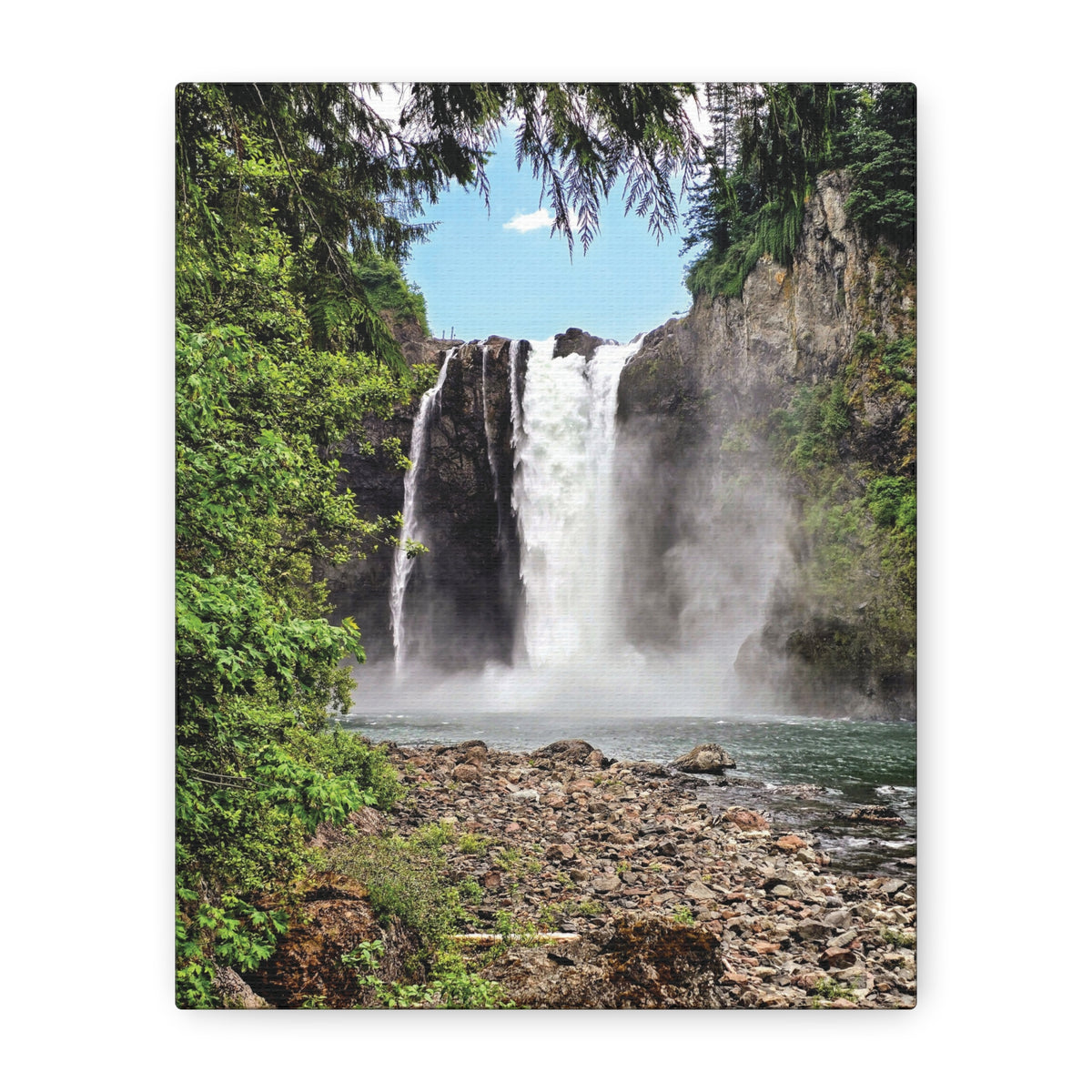 Snoqualmie Falls | Matte Canvas Print