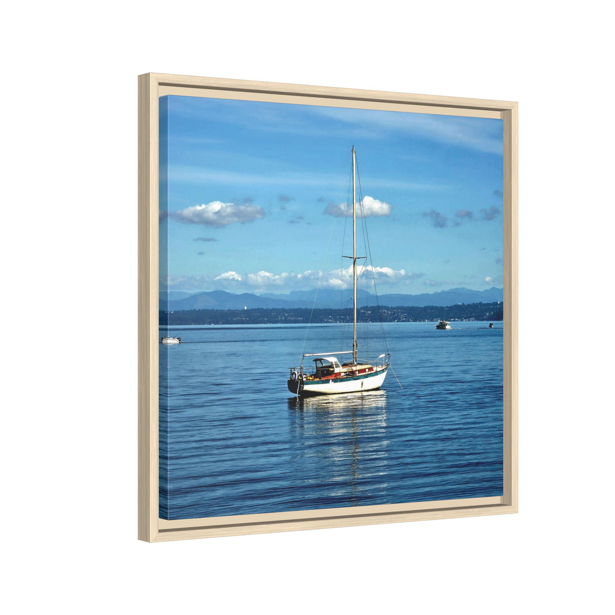 Puget Sound Solitude | Matte Canvas Print