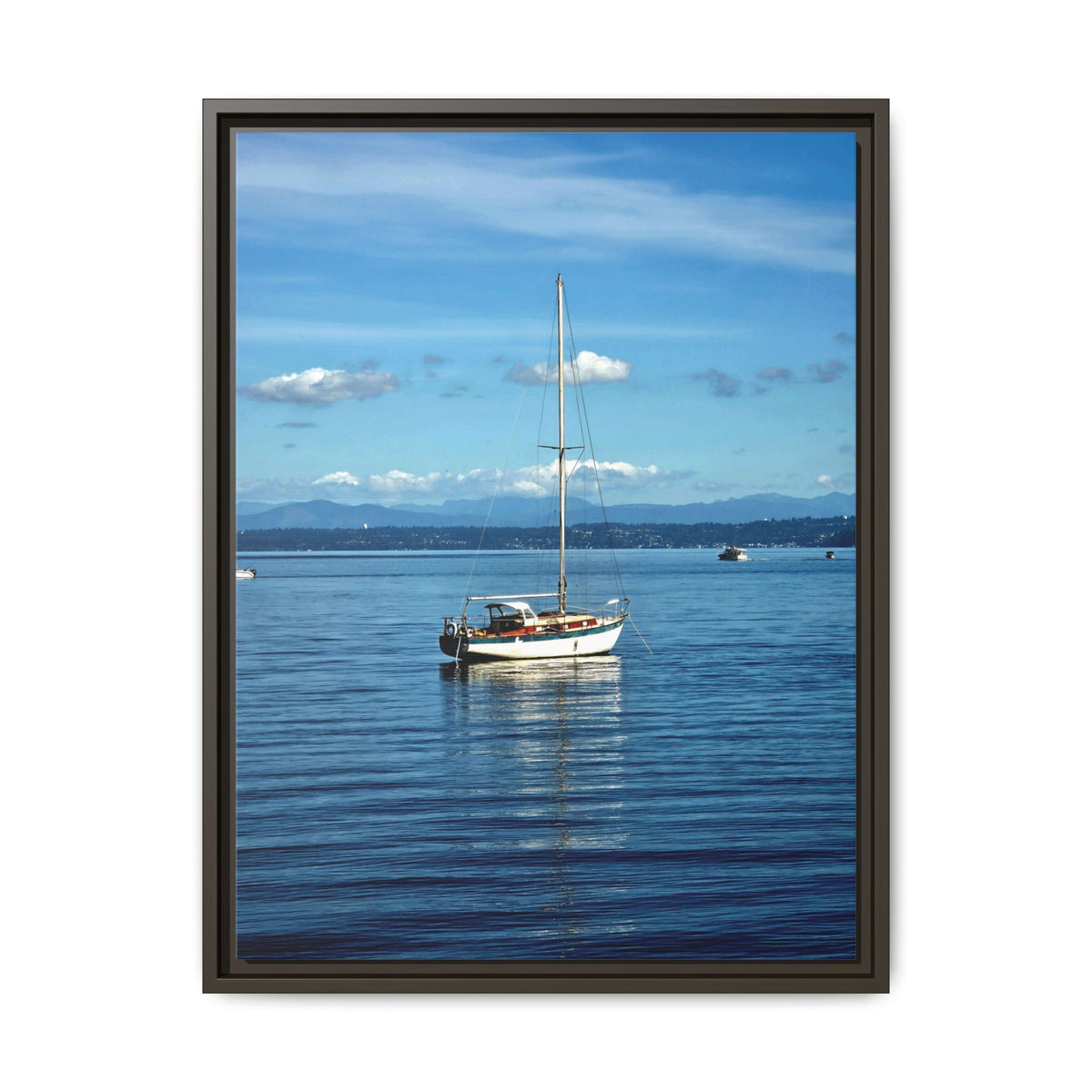 Puget Sound Solitude | Matte Canvas Print