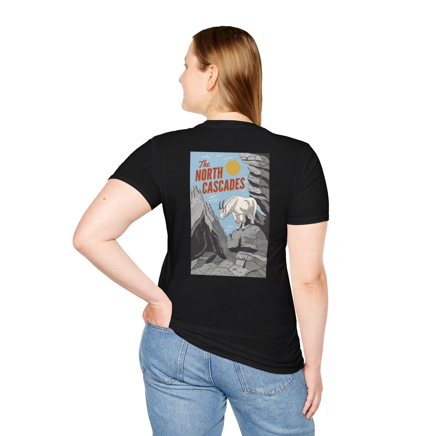 The North Cascades Vintage Graphic Tee