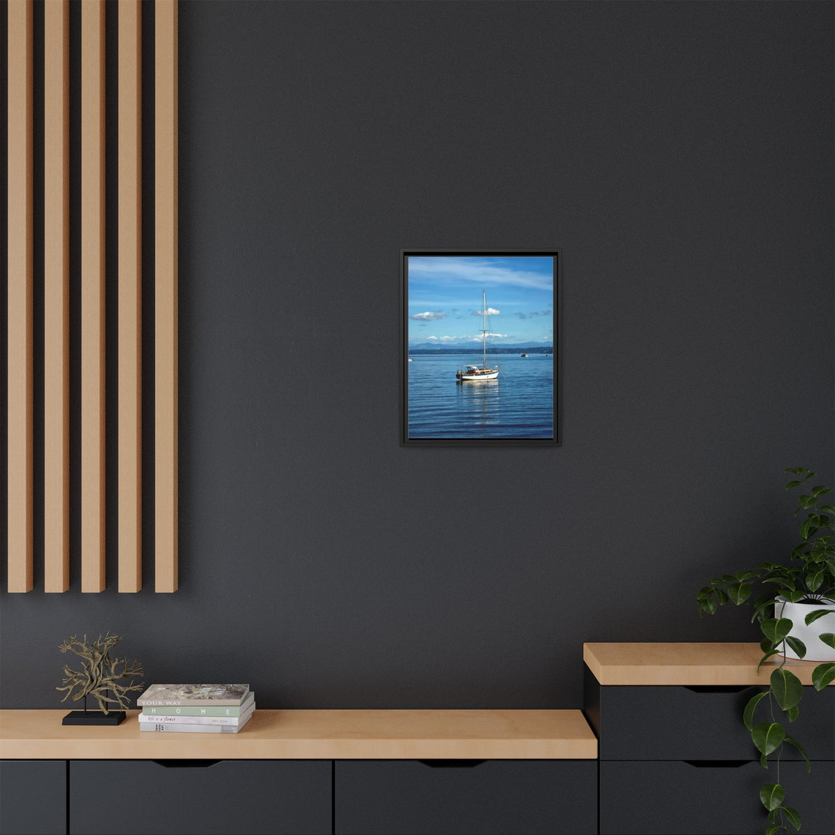 Puget Sound Solitude | Matte Canvas Print