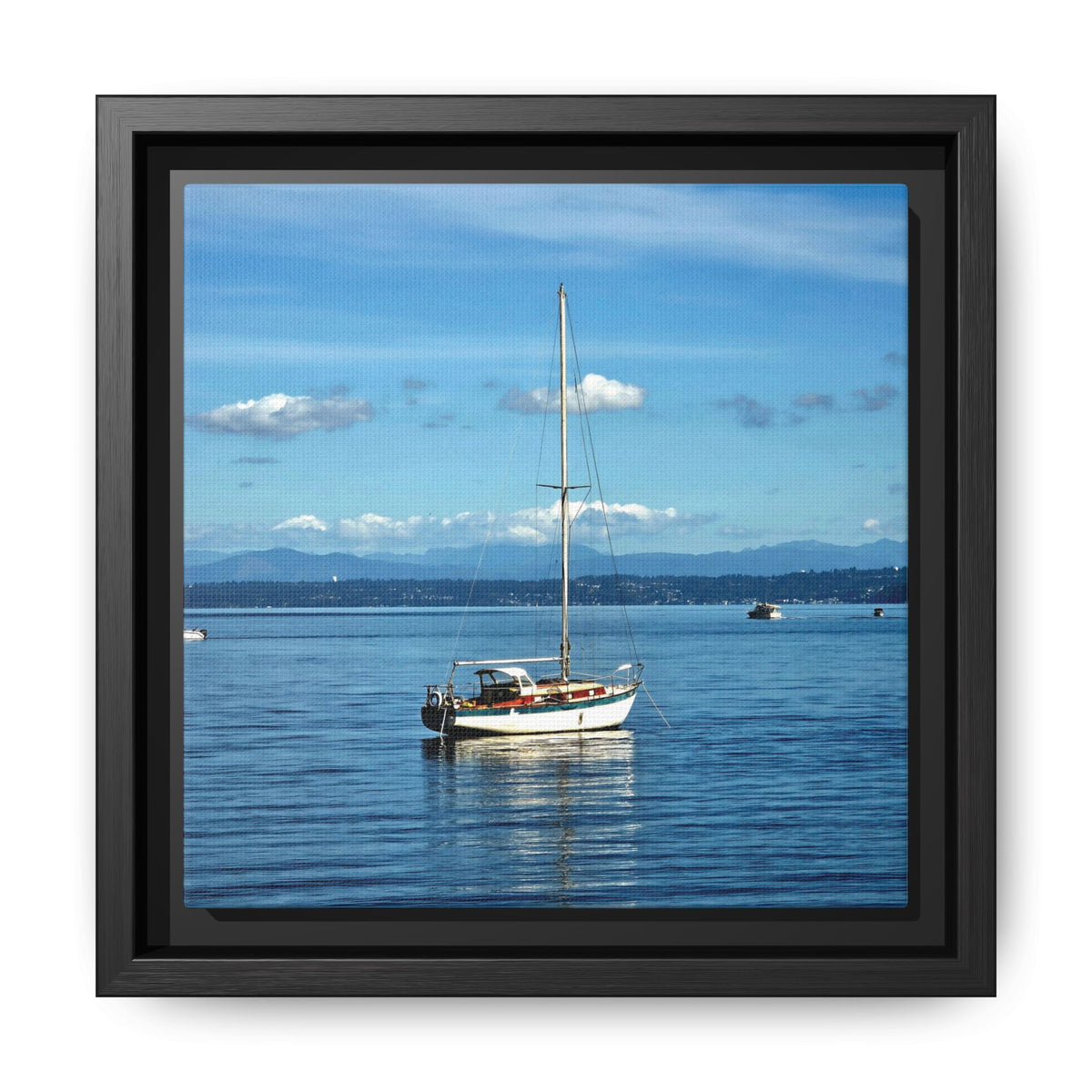 Puget Sound Solitude | Matte Canvas Print