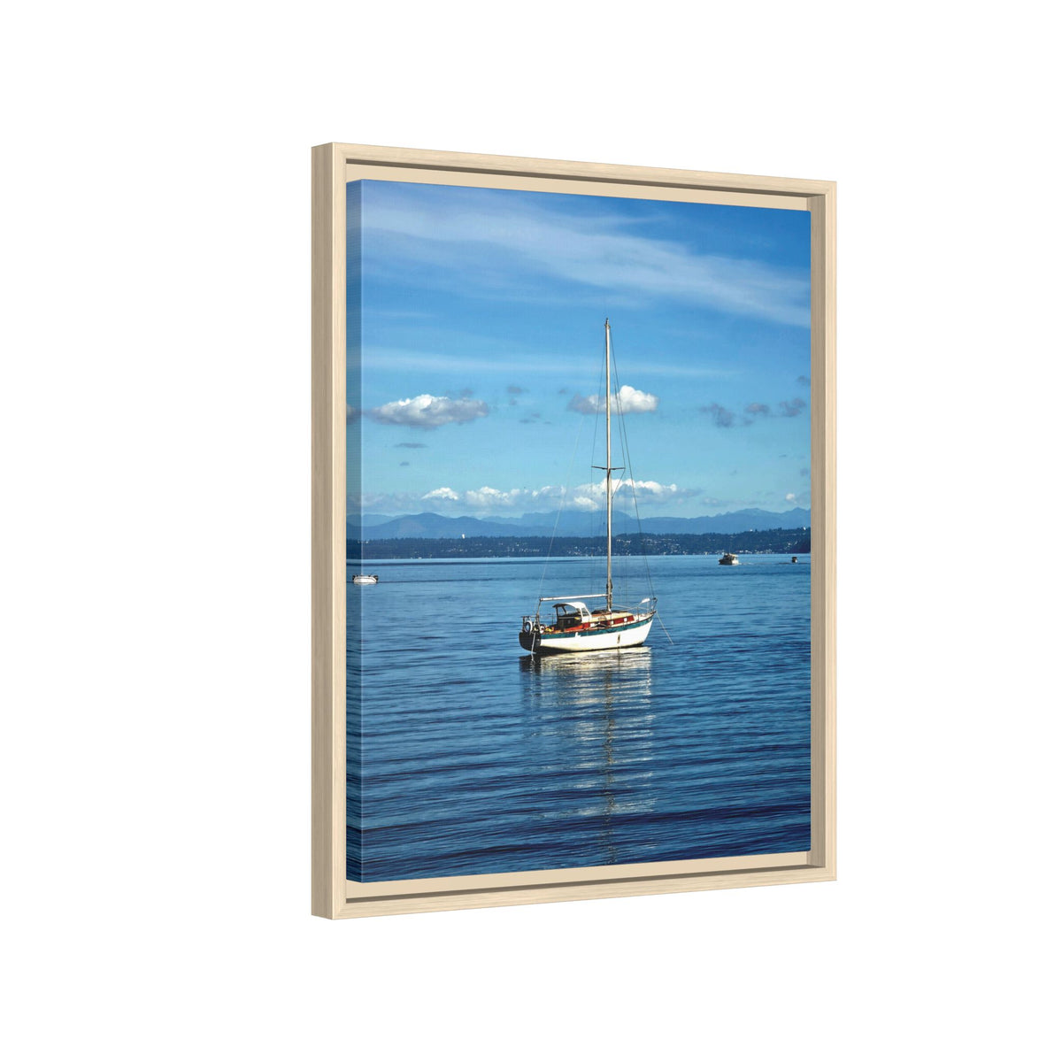 Puget Sound Solitude | Matte Canvas Print