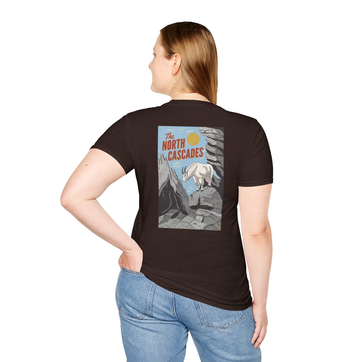 The North Cascades Vintage Graphic Tee