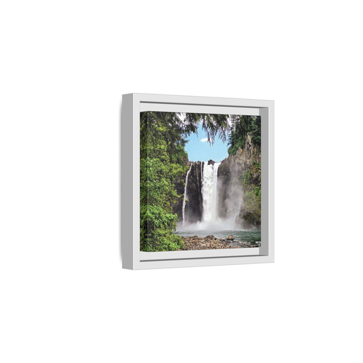 Snoqualmie Falls | Framed Matte Canvas