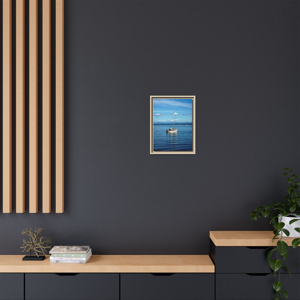 Puget Sound Solitude | Matte Canvas Print