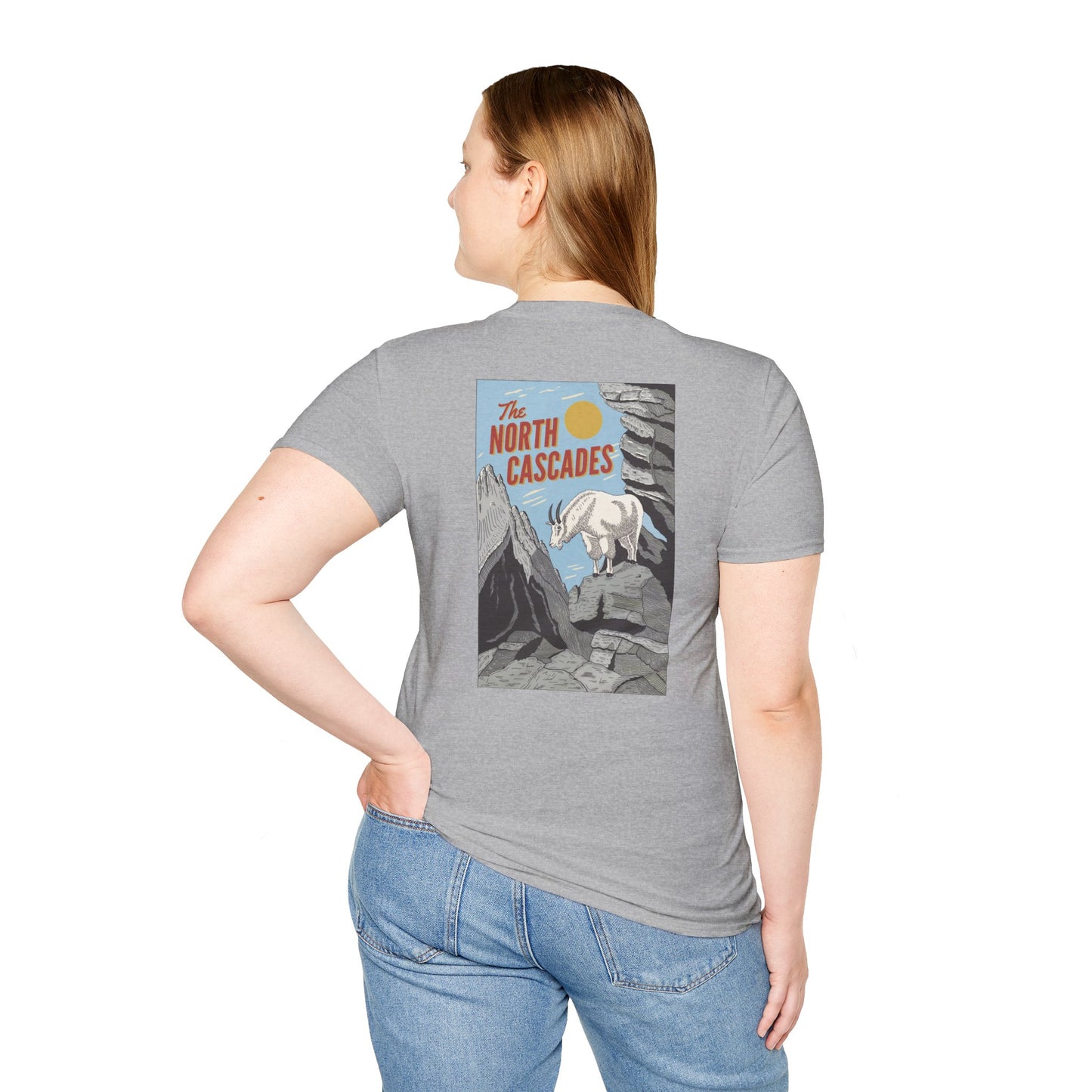 The North Cascades Vintage Graphic Tee