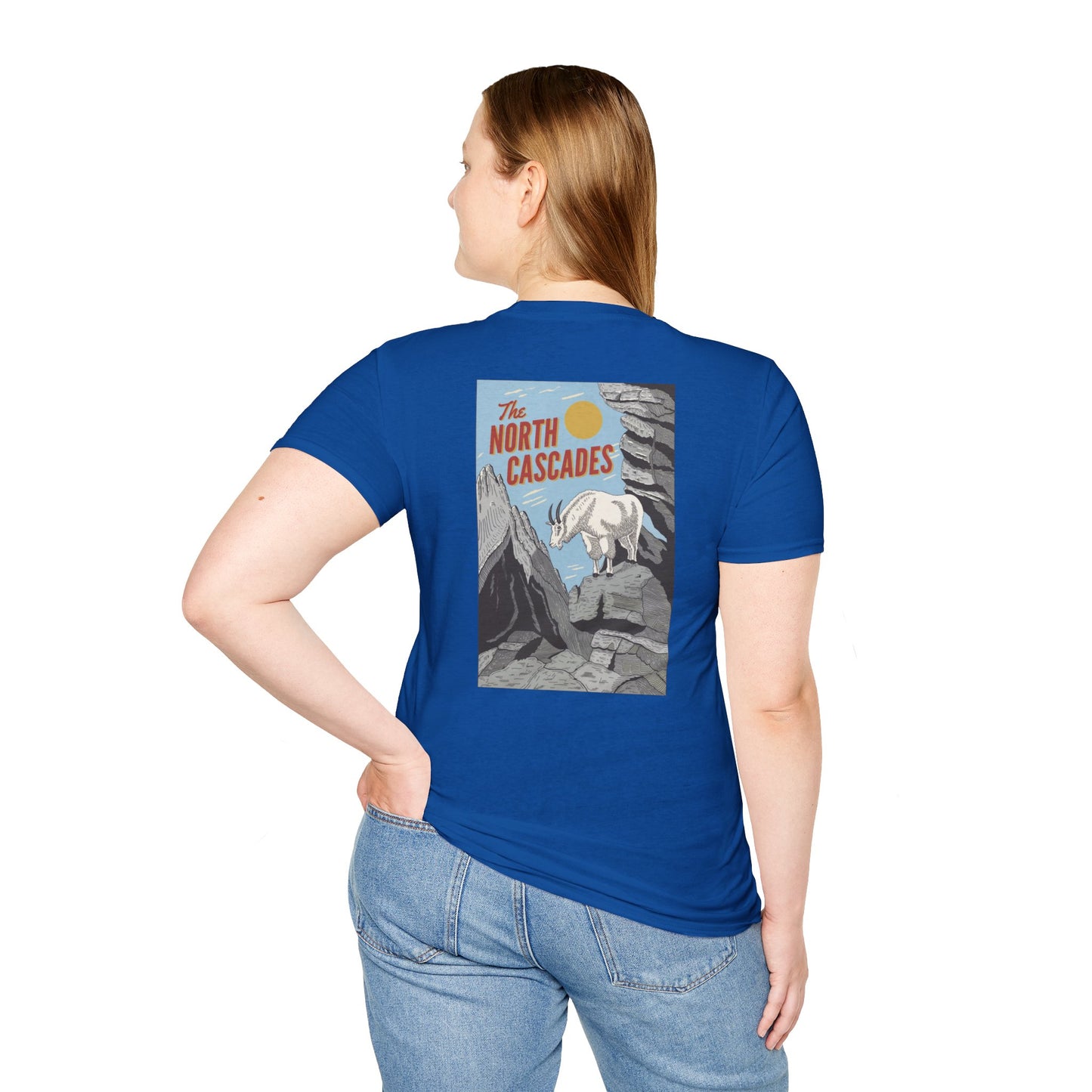 The North Cascades Vintage Graphic Tee
