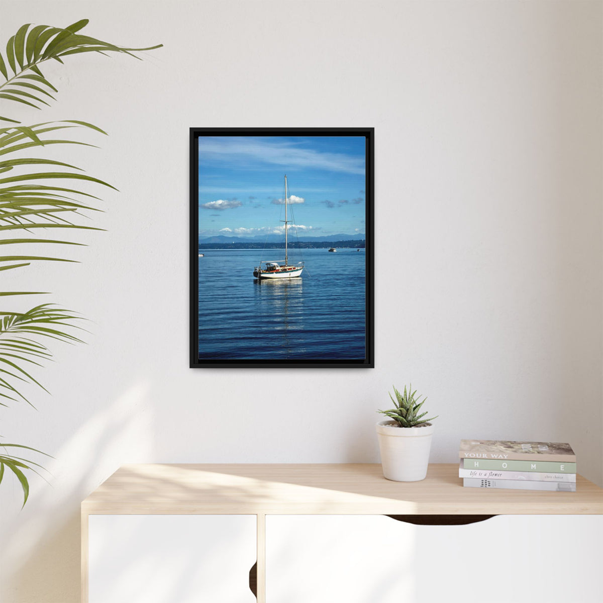 Puget Sound Solitude | Matte Canvas Print