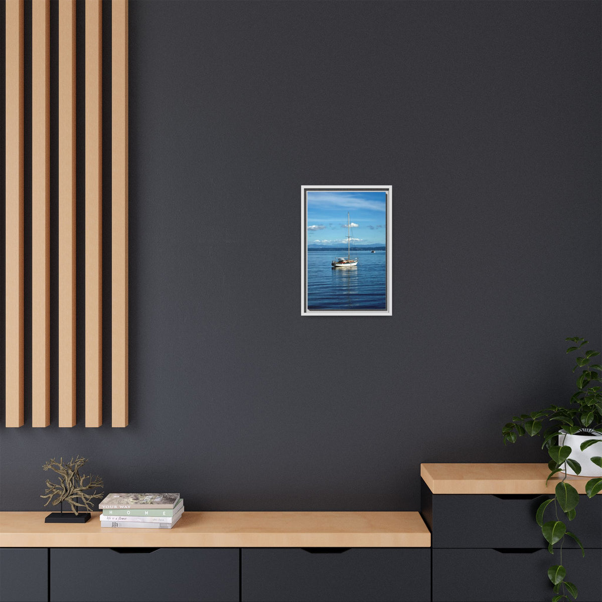 Puget Sound Solitude | Matte Canvas Print