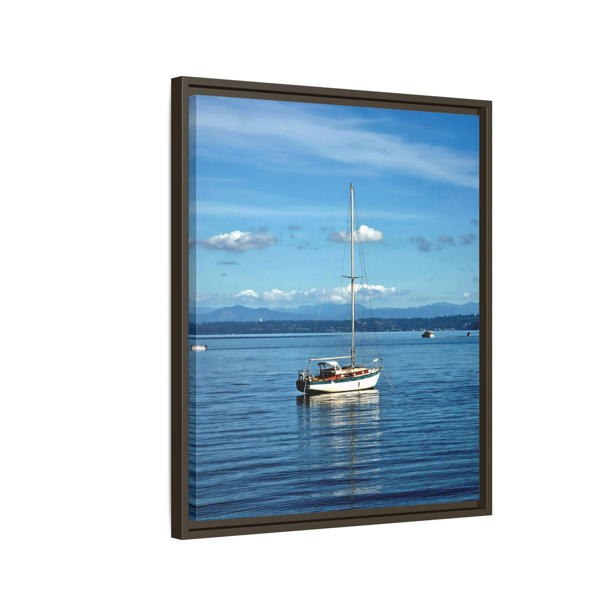 Puget Sound Solitude | Matte Canvas Print