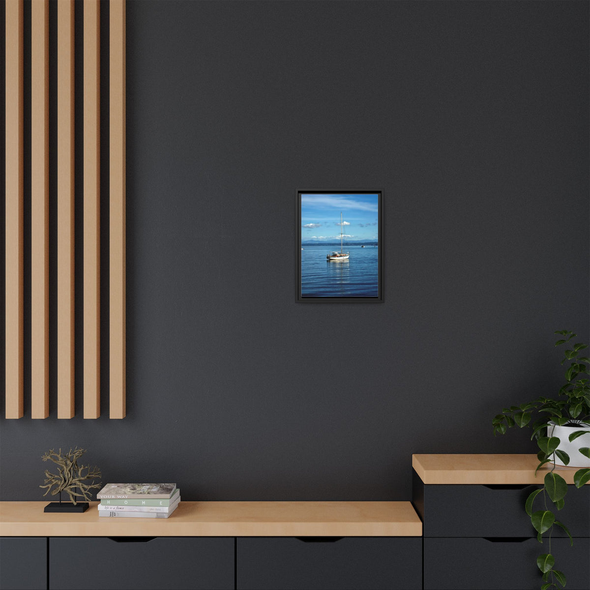 Puget Sound Solitude | Matte Canvas Print