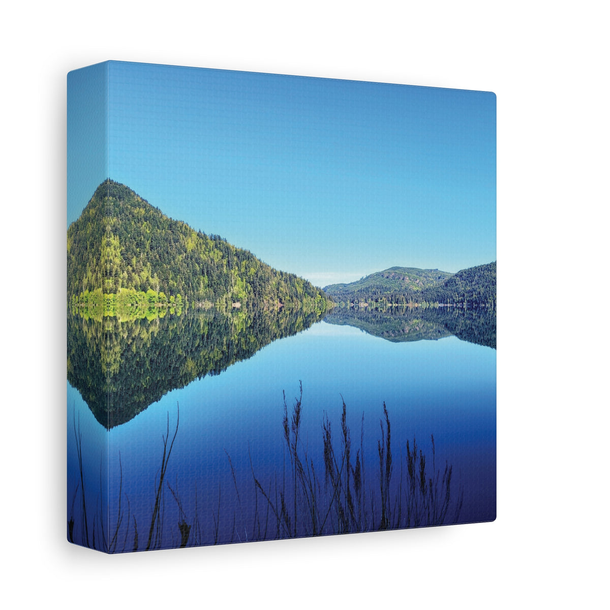 Lake Crescent Reflections | Olympic Peninsula Canvas Print