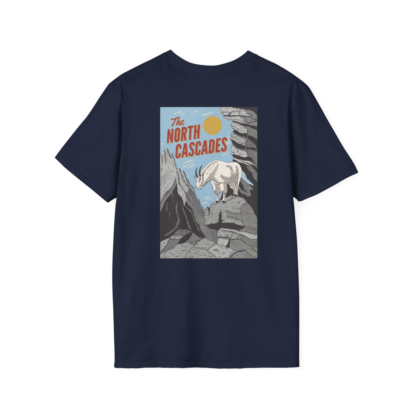 The North Cascades Vintage Graphic Tee
