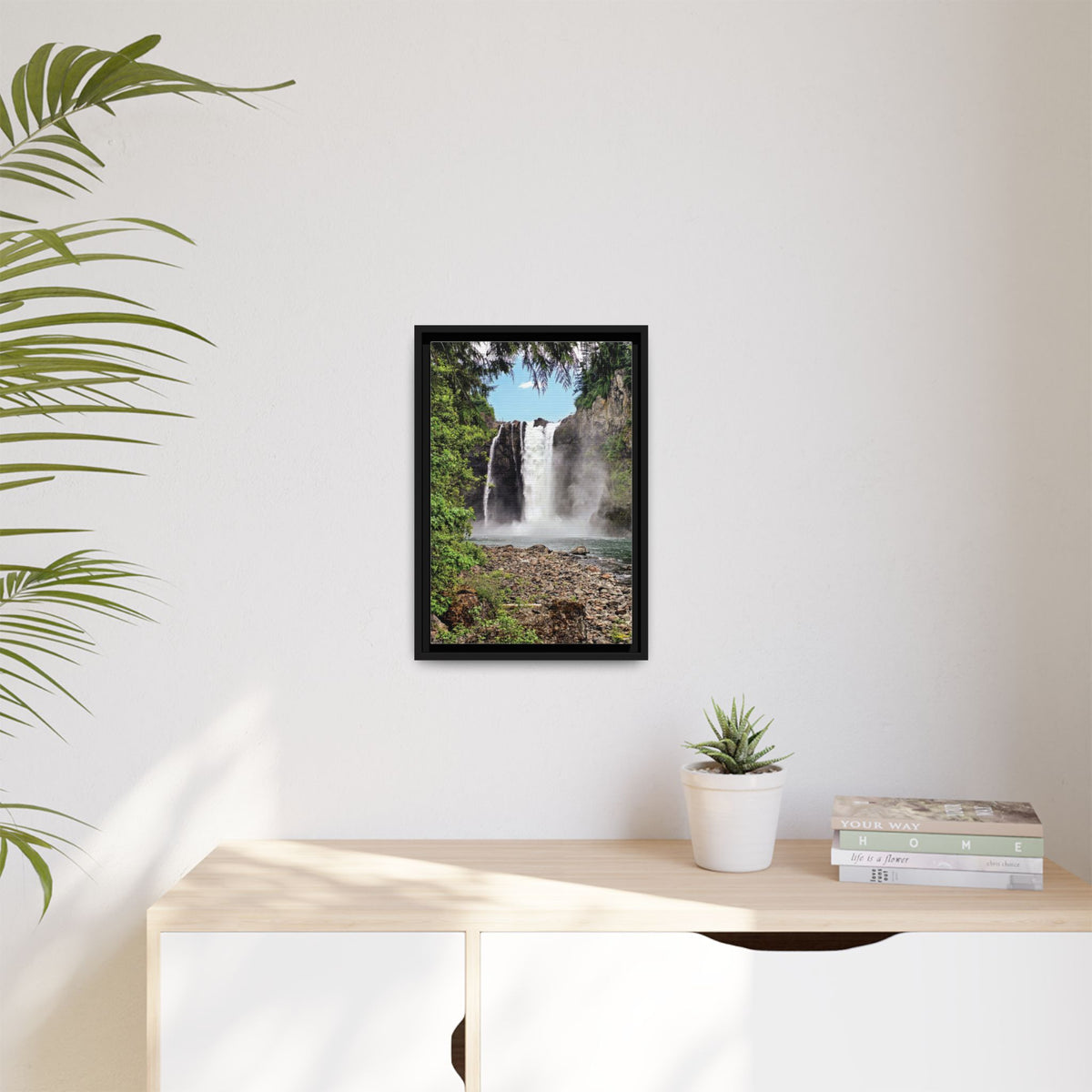 Snoqualmie Falls | Framed Matte Canvas