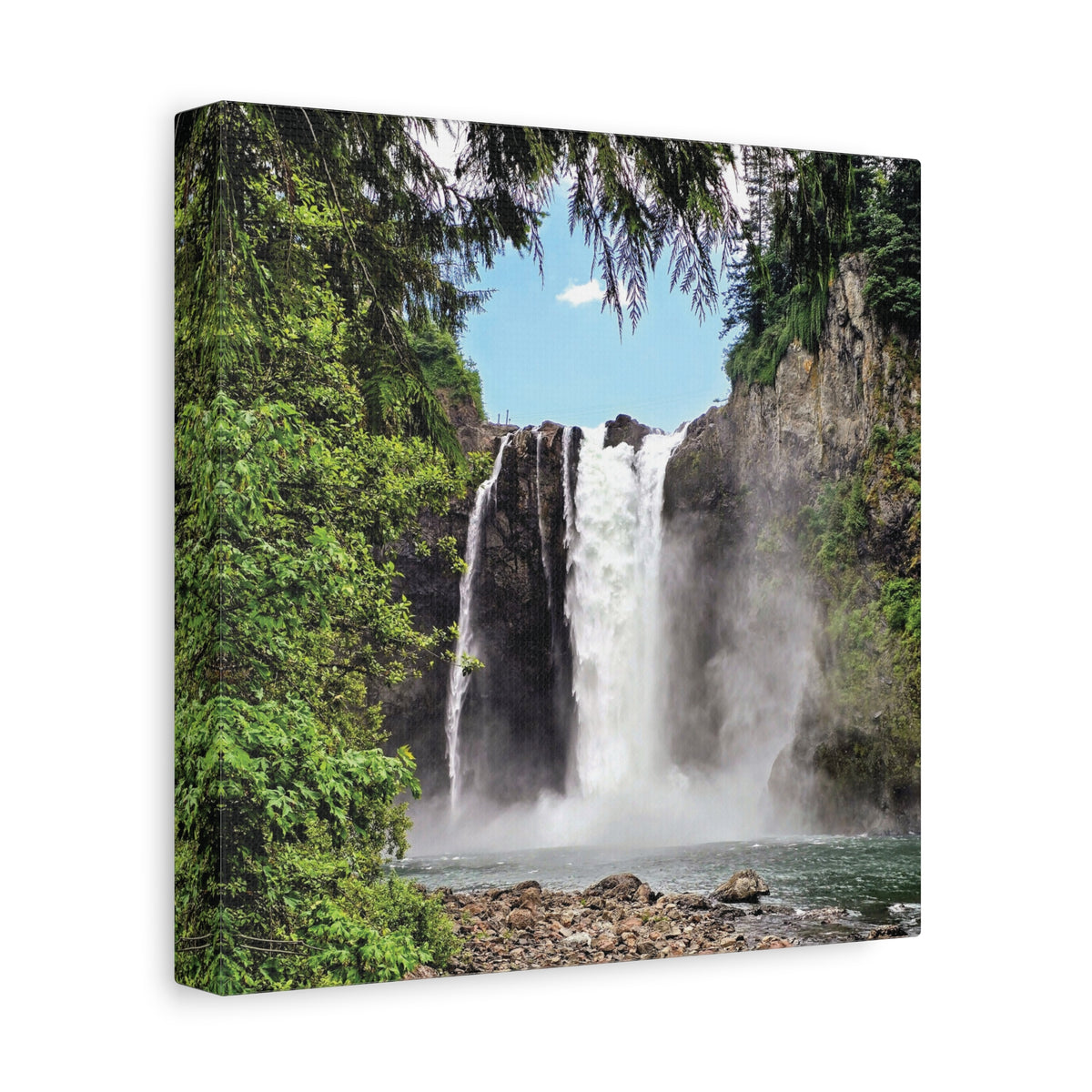 Snoqualmie Falls | Matte Canvas Print