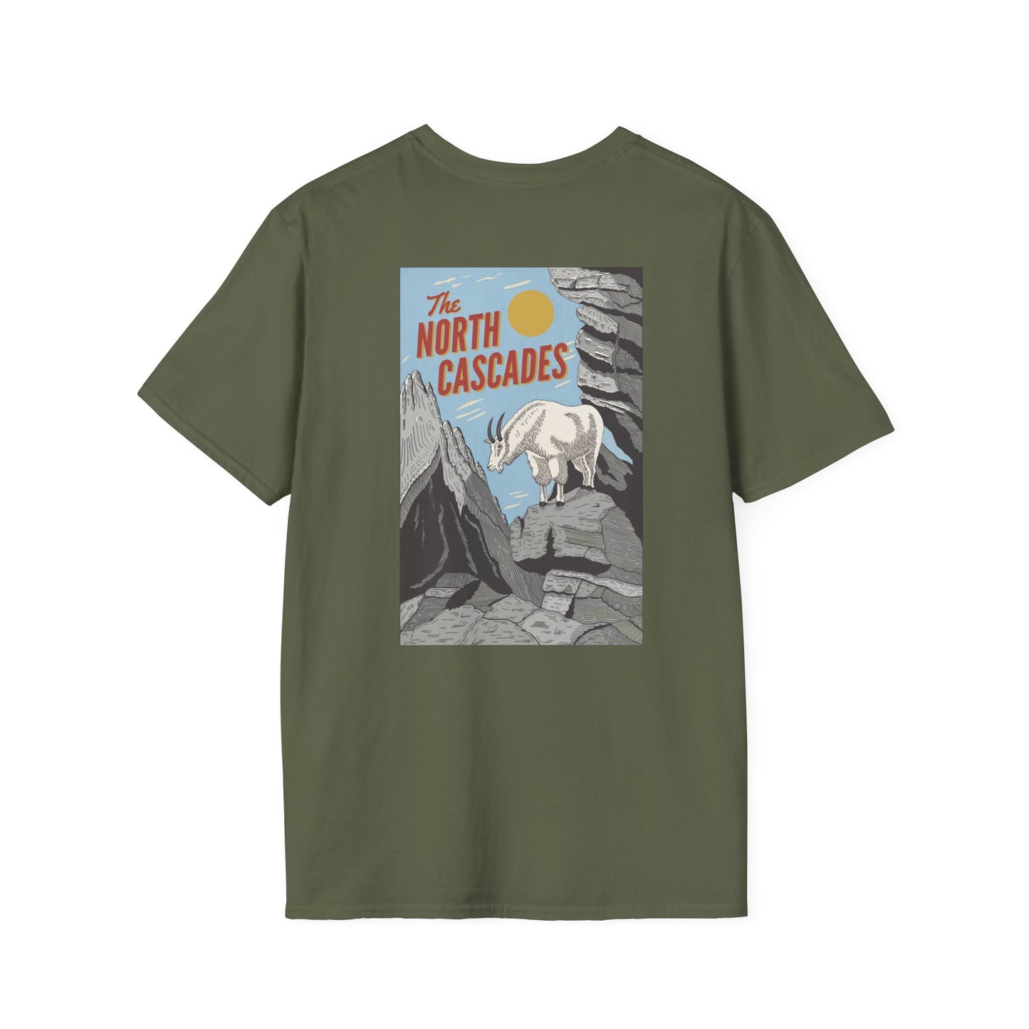 The North Cascades Vintage Graphic Tee