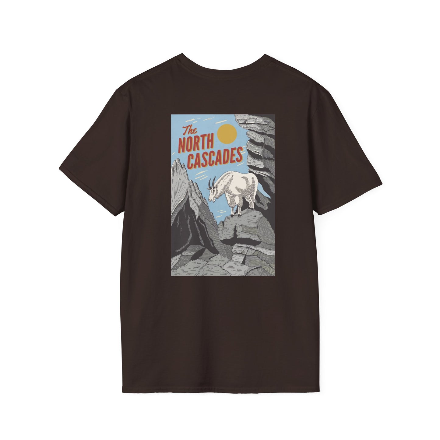 The North Cascades Vintage Graphic Tee