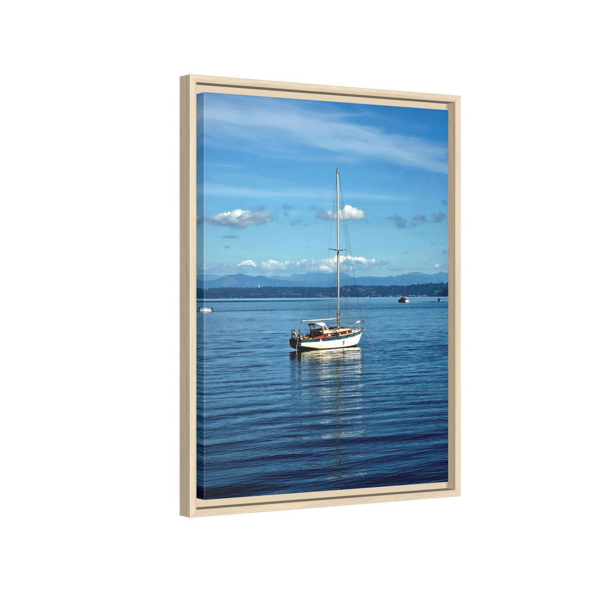 Puget Sound Solitude | Matte Canvas Print