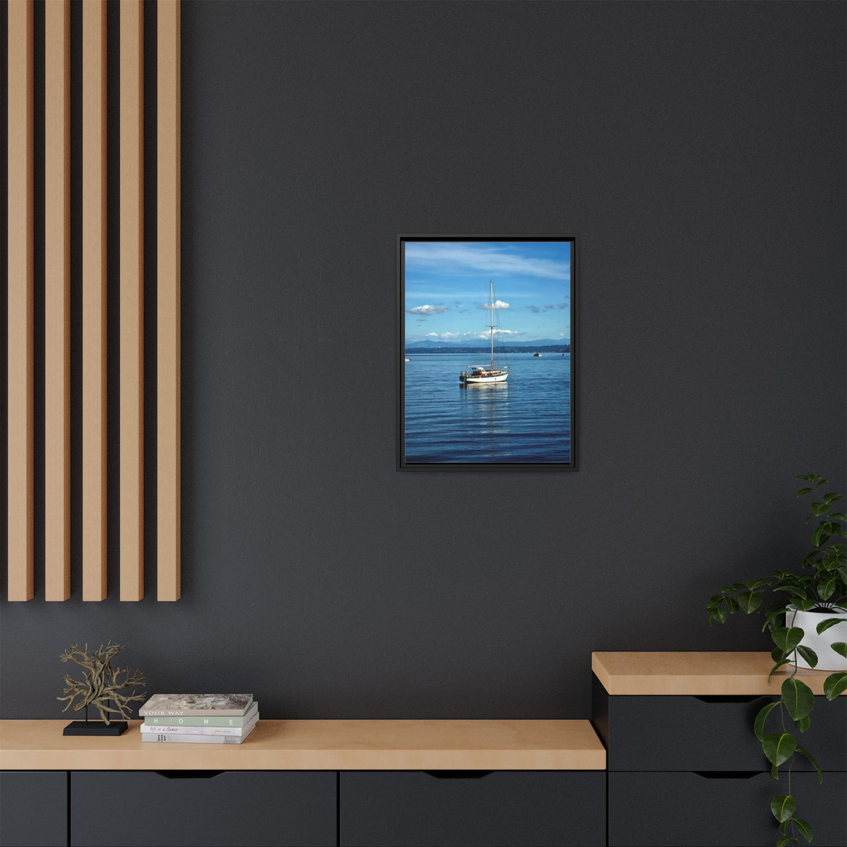 Puget Sound Solitude | Matte Canvas Print