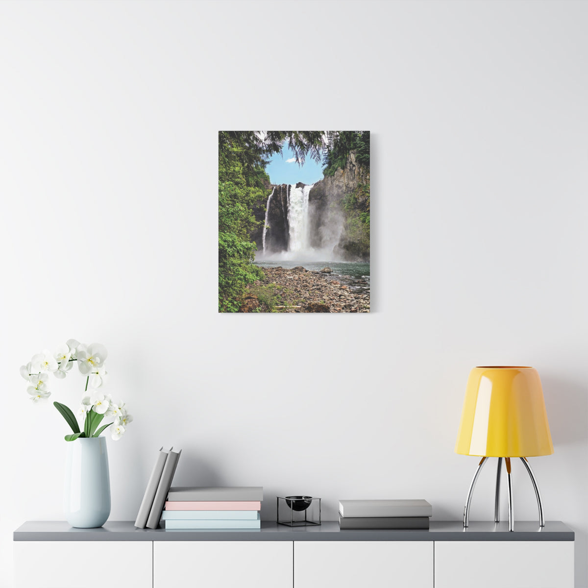 Snoqualmie Falls | Matte Canvas Print