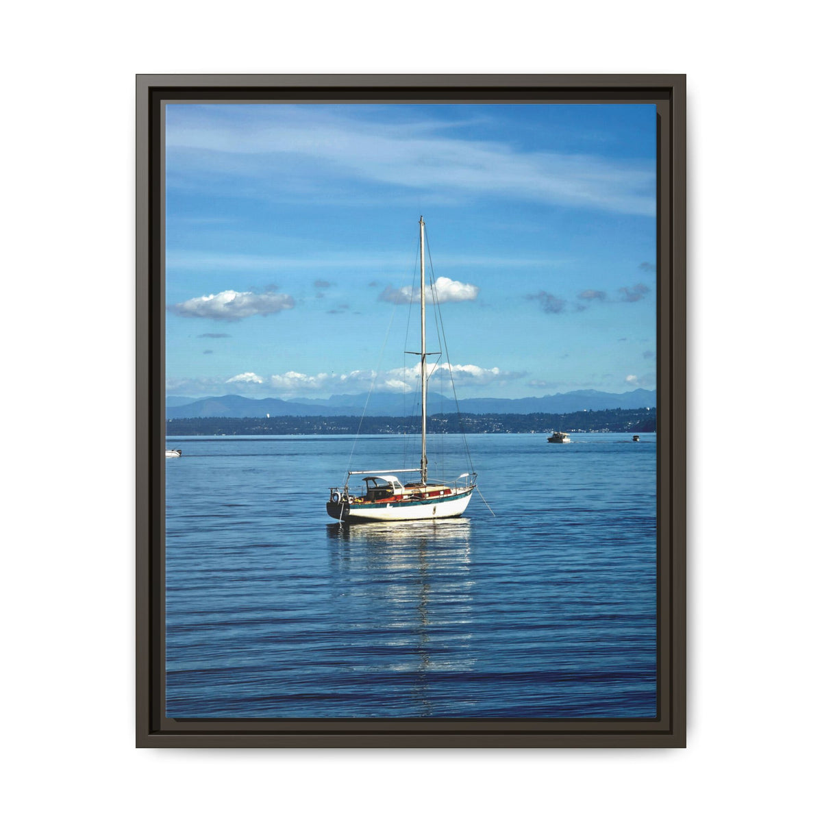 Puget Sound Solitude | Matte Canvas Print