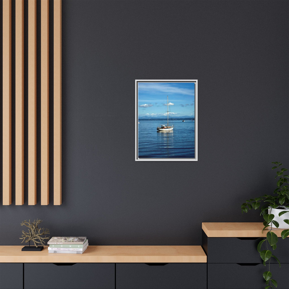 Puget Sound Solitude | Matte Canvas Print