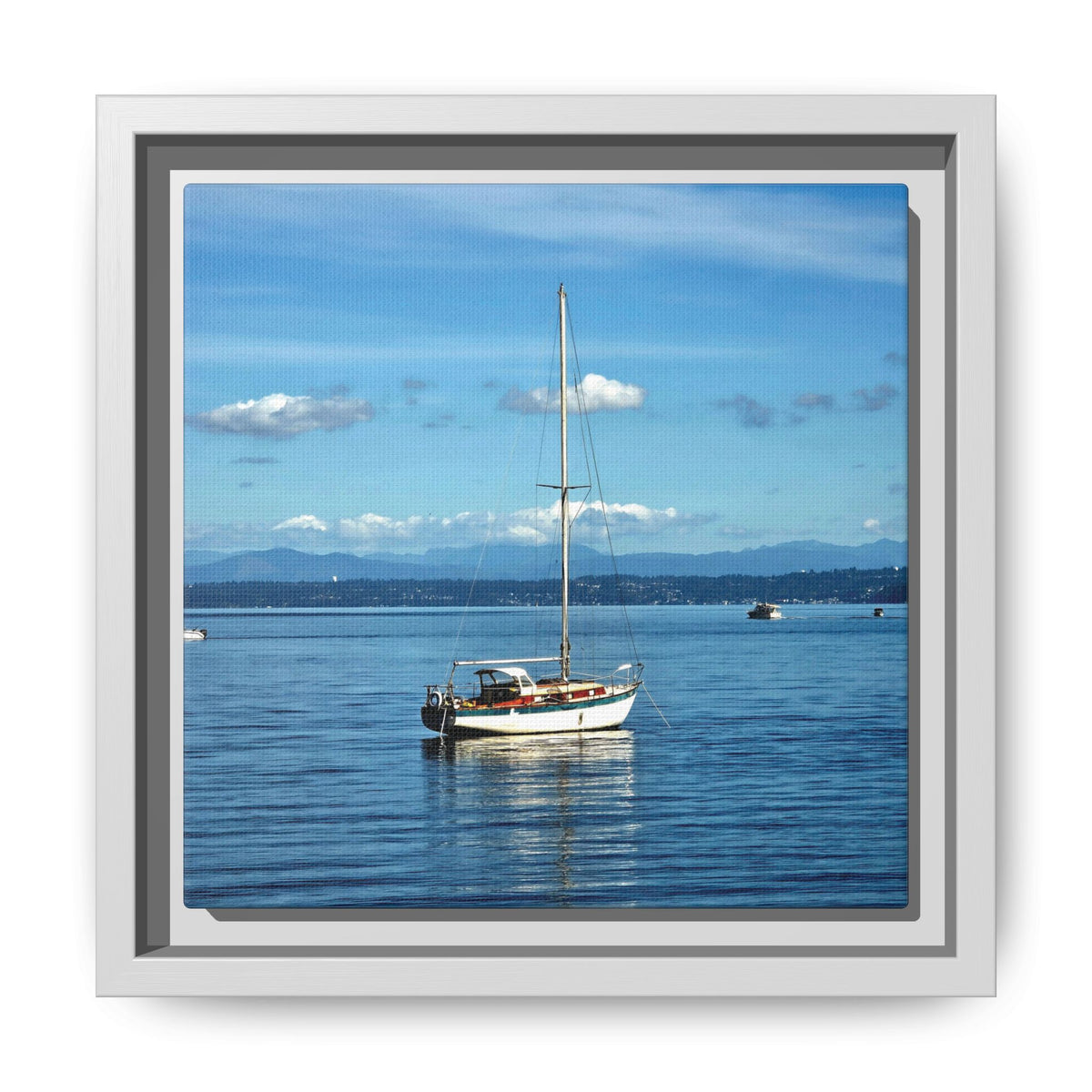 Puget Sound Solitude | Matte Canvas Print