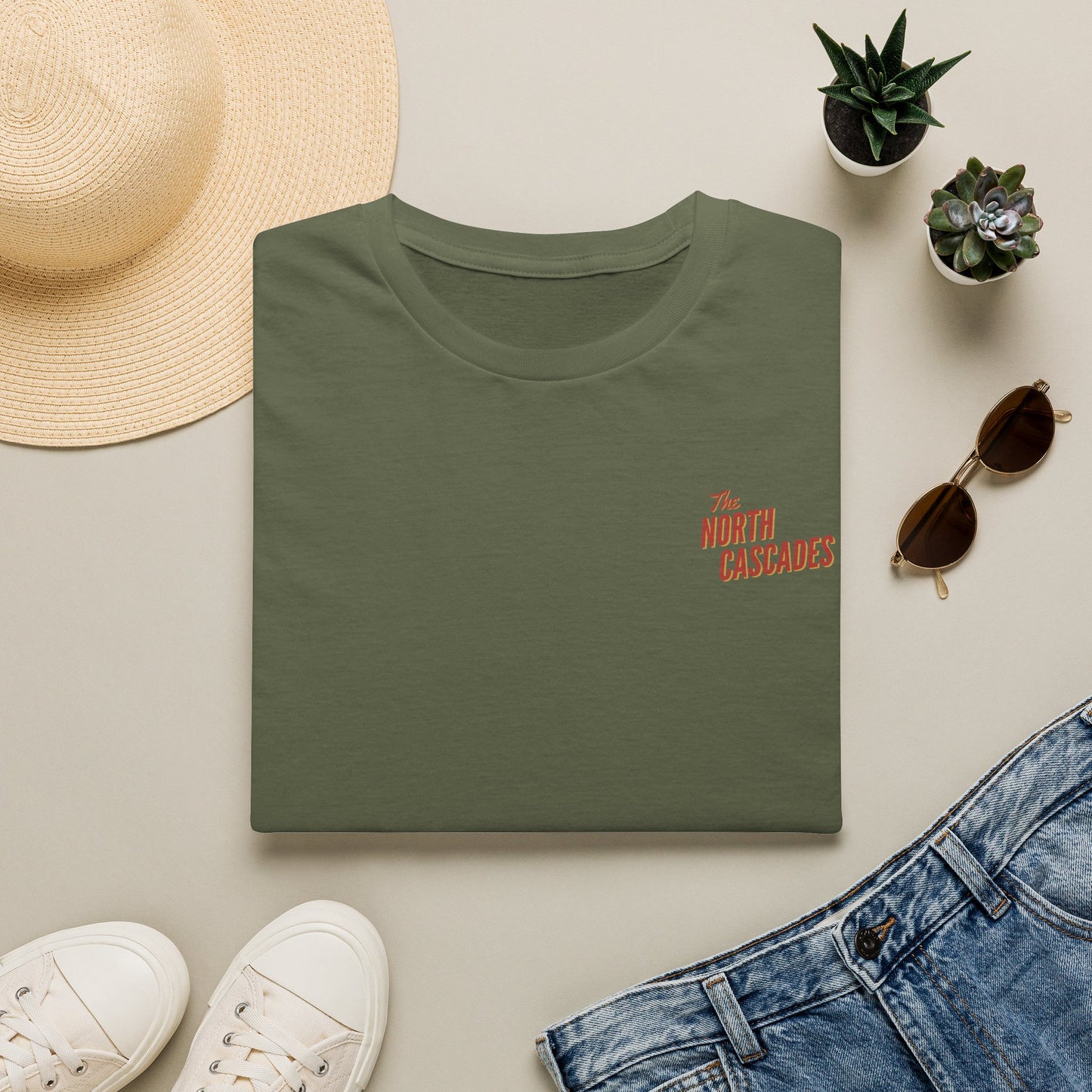 The North Cascades Vintage Graphic Tee