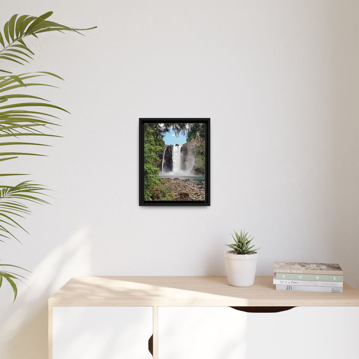 Snoqualmie Falls | Framed Matte Canvas