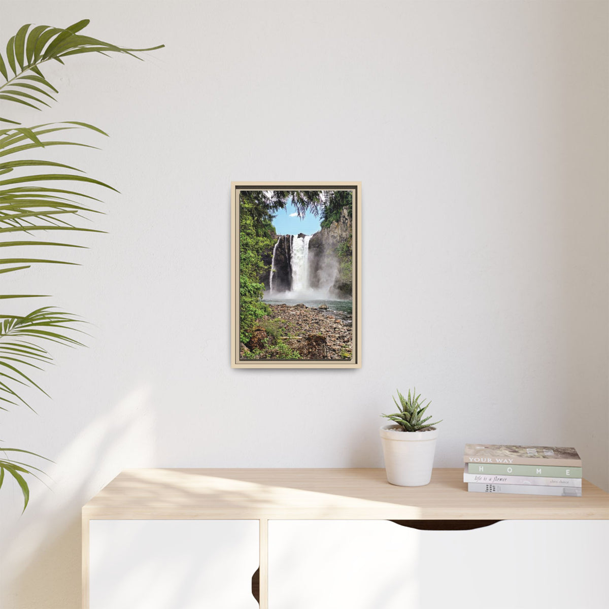 Snoqualmie Falls | Framed Matte Canvas