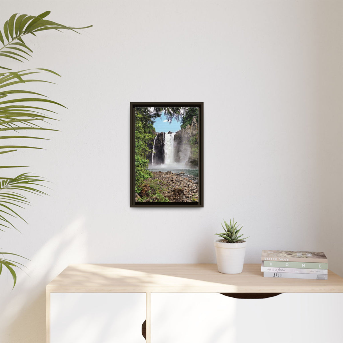 Snoqualmie Falls | Framed Matte Canvas