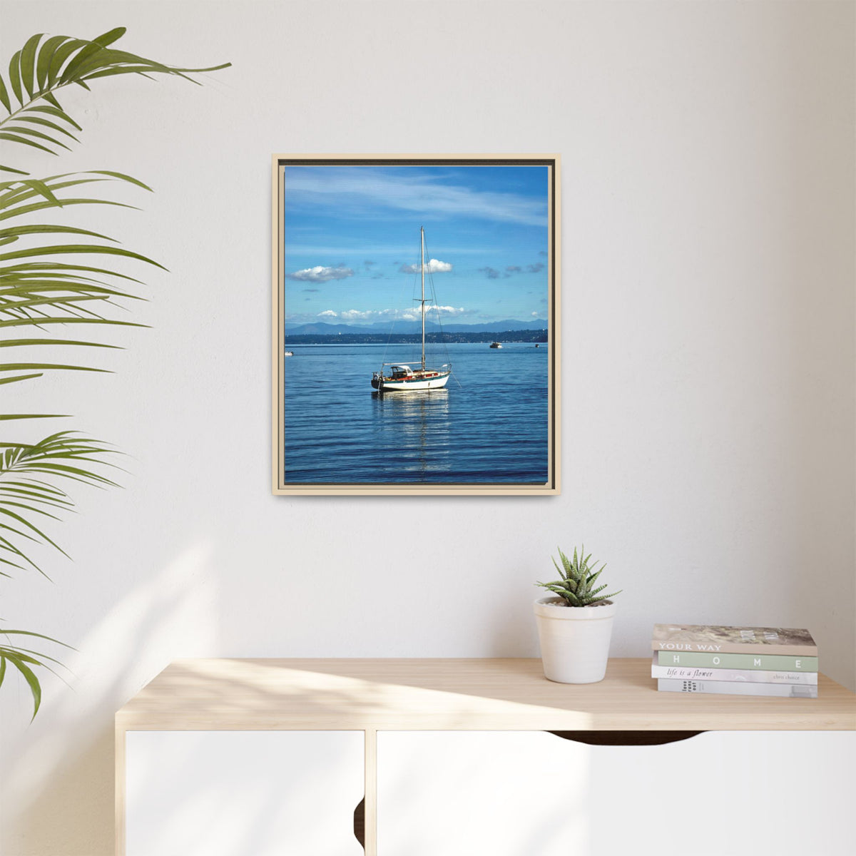 Puget Sound Solitude | Matte Canvas Print