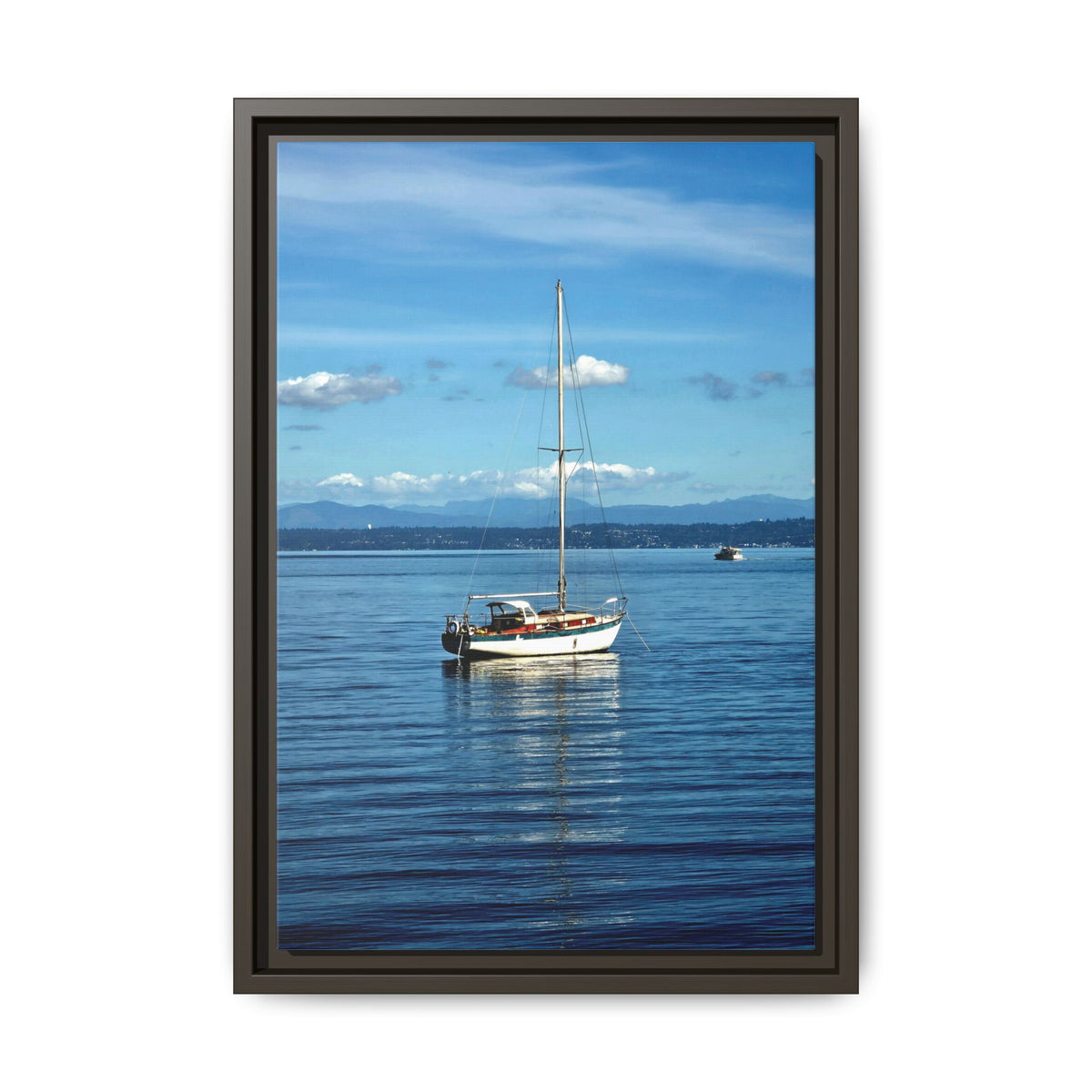 Puget Sound Solitude | Matte Canvas Print