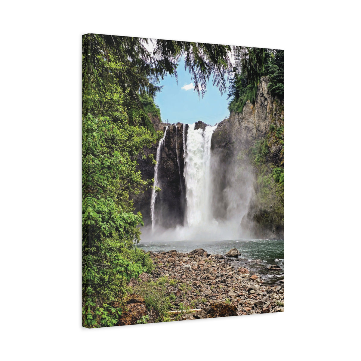 Snoqualmie Falls | Matte Canvas Print