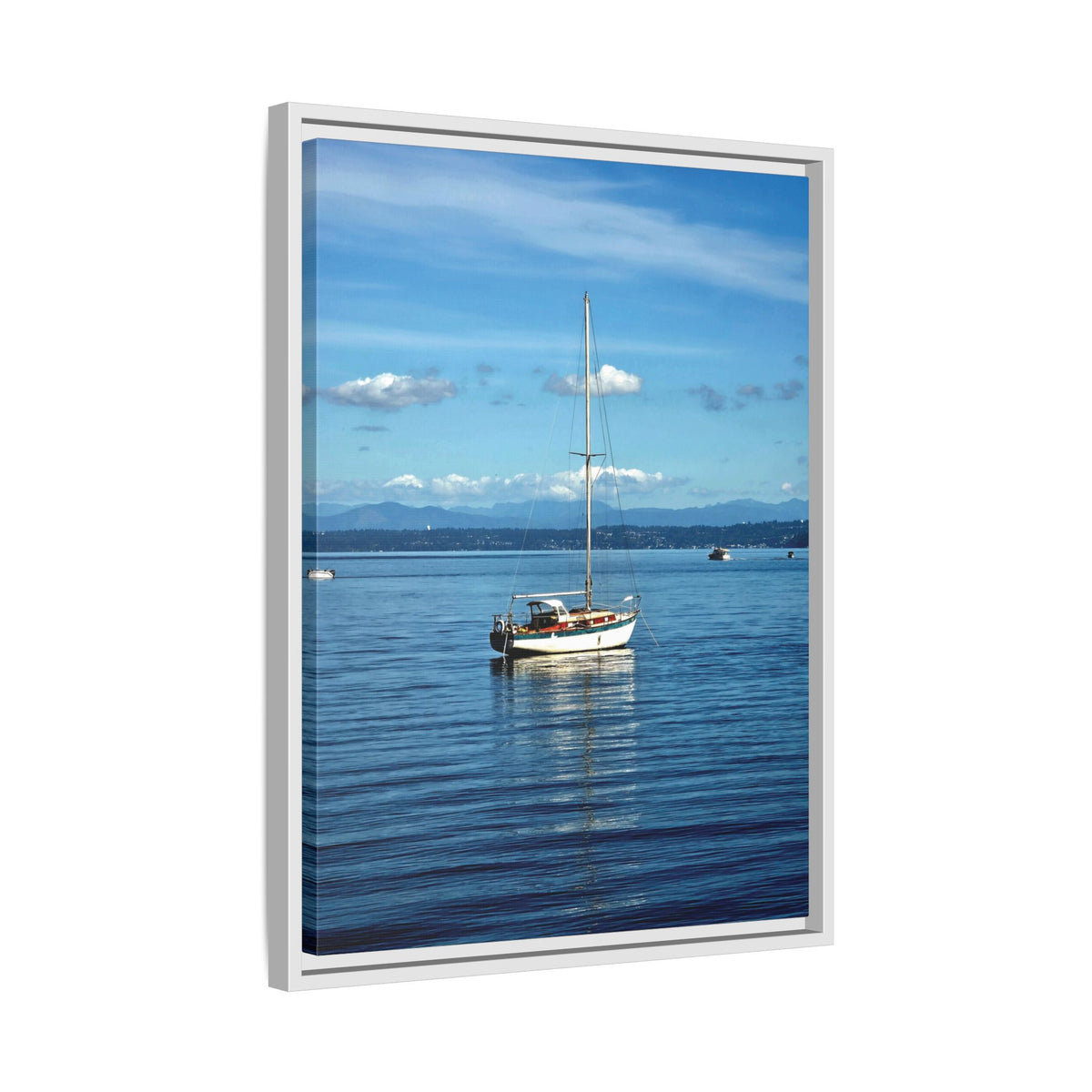 Puget Sound Solitude | Matte Canvas Print