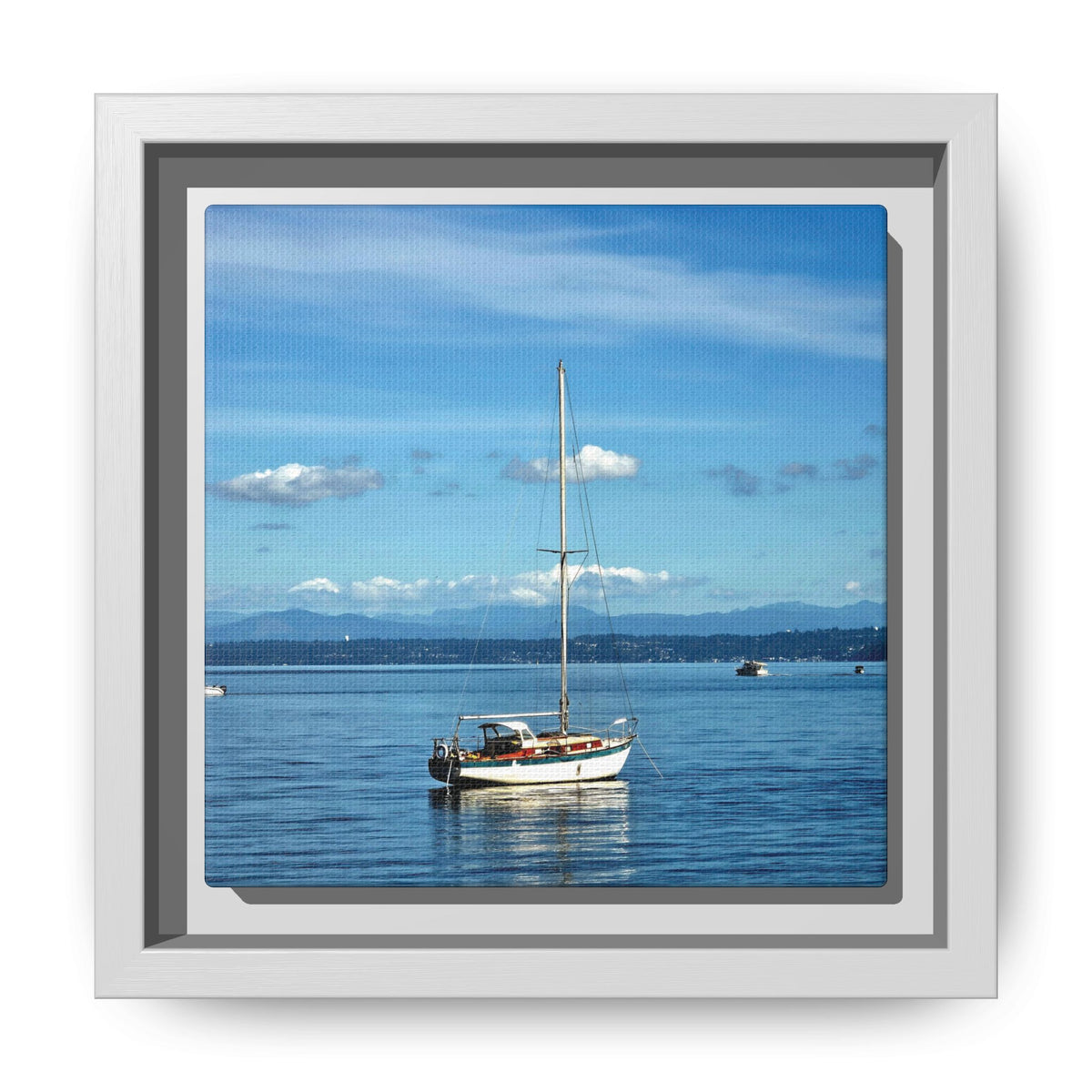 Puget Sound Solitude | Matte Canvas Print