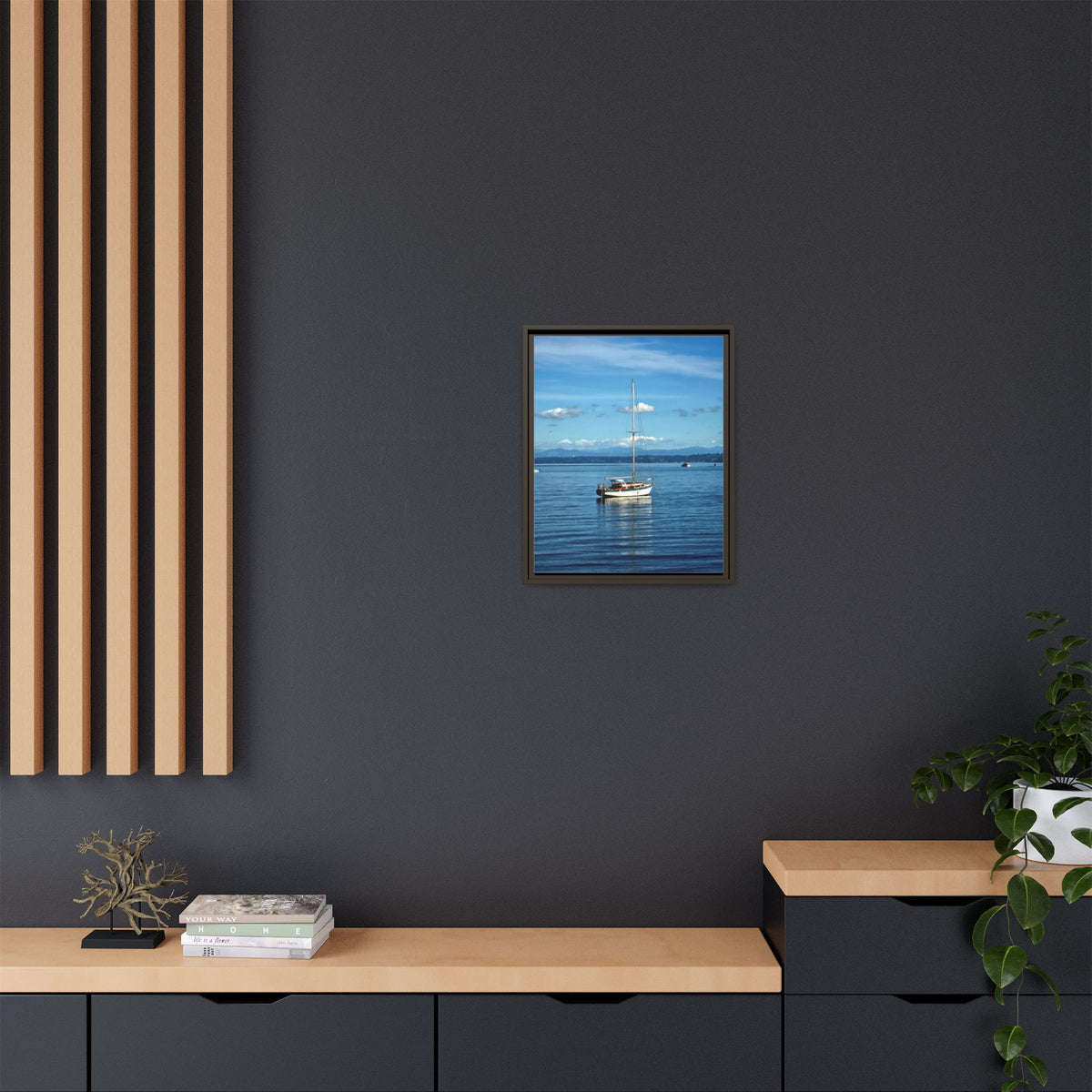 Puget Sound Solitude | Matte Canvas Print