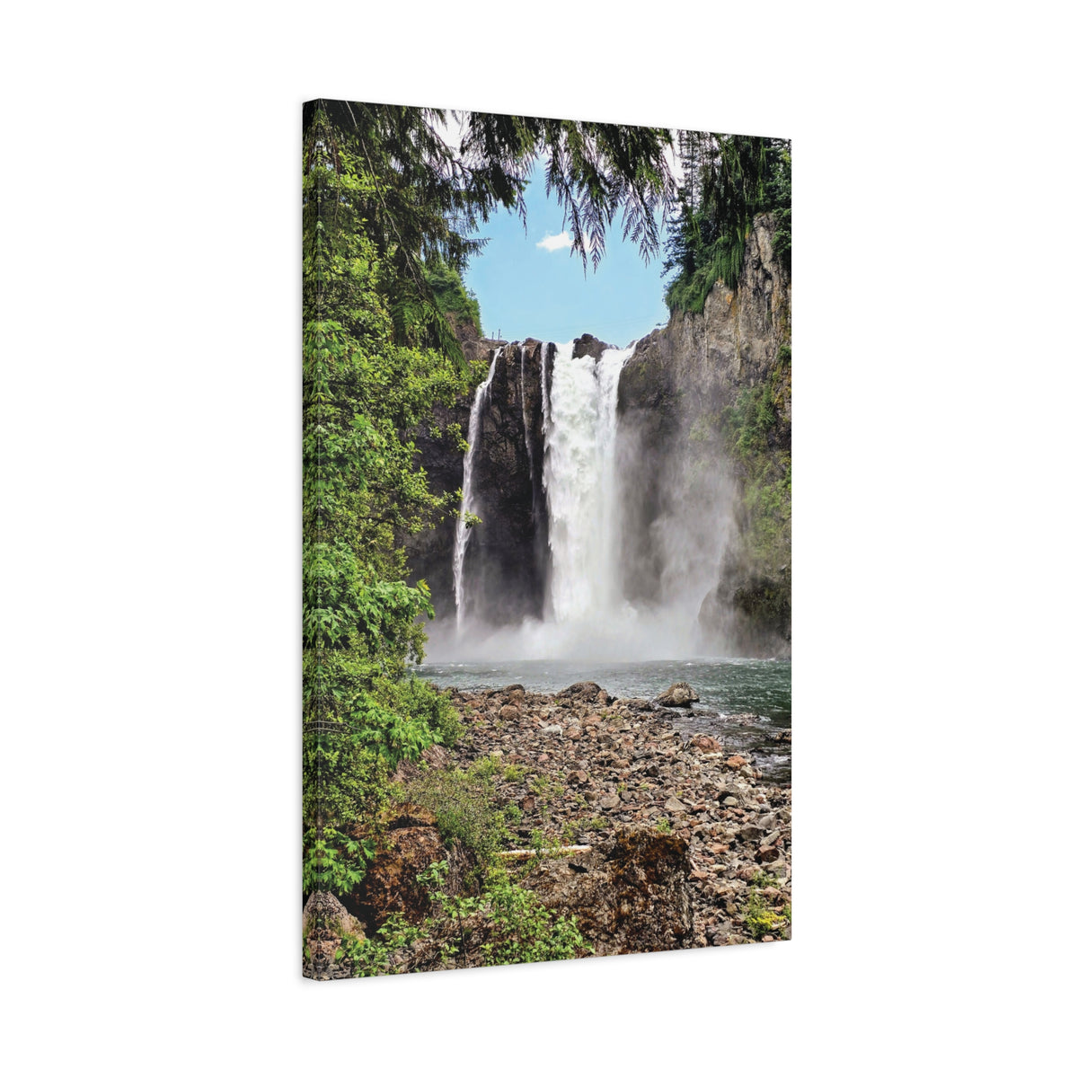 Snoqualmie Falls | Matte Canvas Print