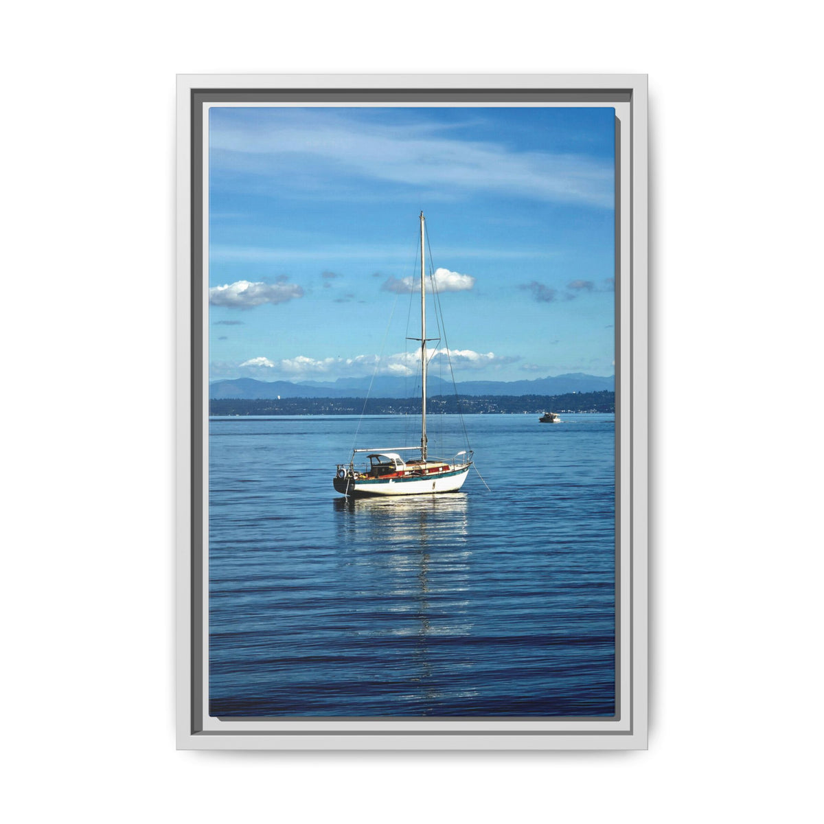 Puget Sound Solitude | Matte Canvas Print