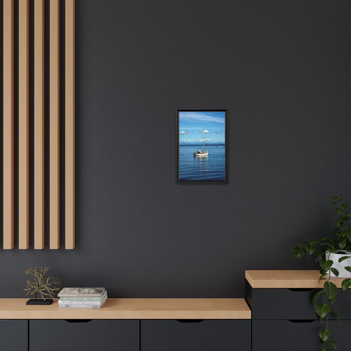 Puget Sound Solitude | Matte Canvas Print