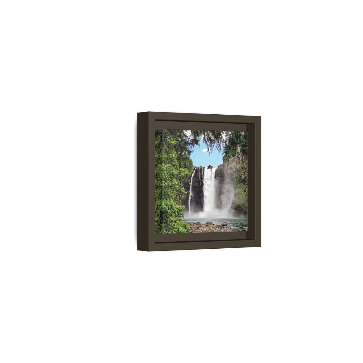 Snoqualmie Falls | Framed Matte Canvas