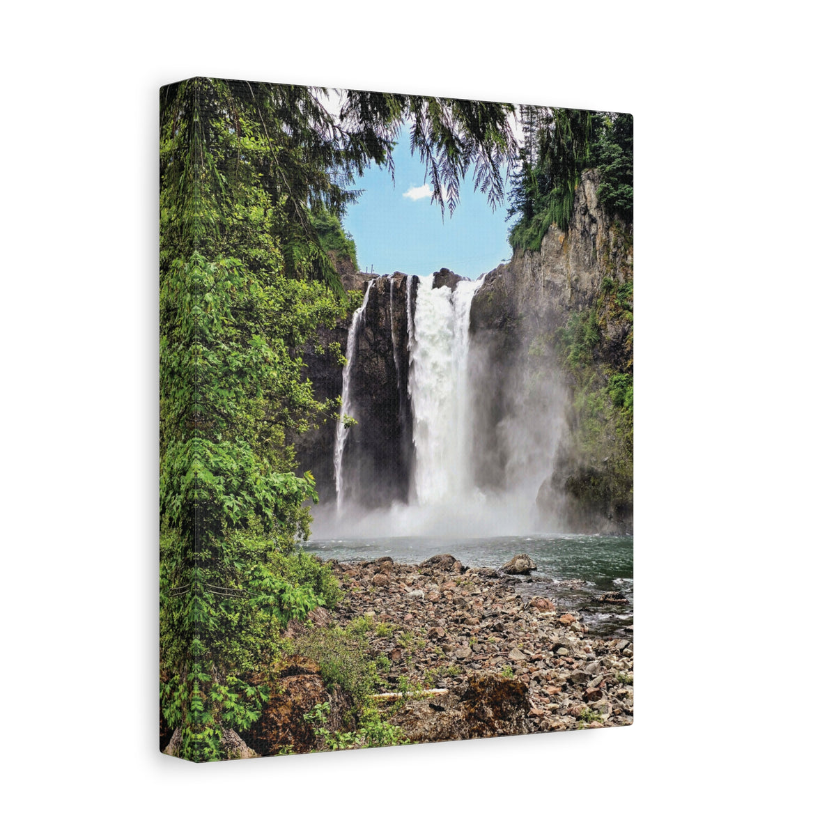 Snoqualmie Falls | Matte Canvas Print