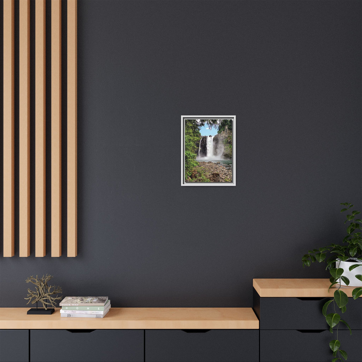 Snoqualmie Falls | Framed Matte Canvas