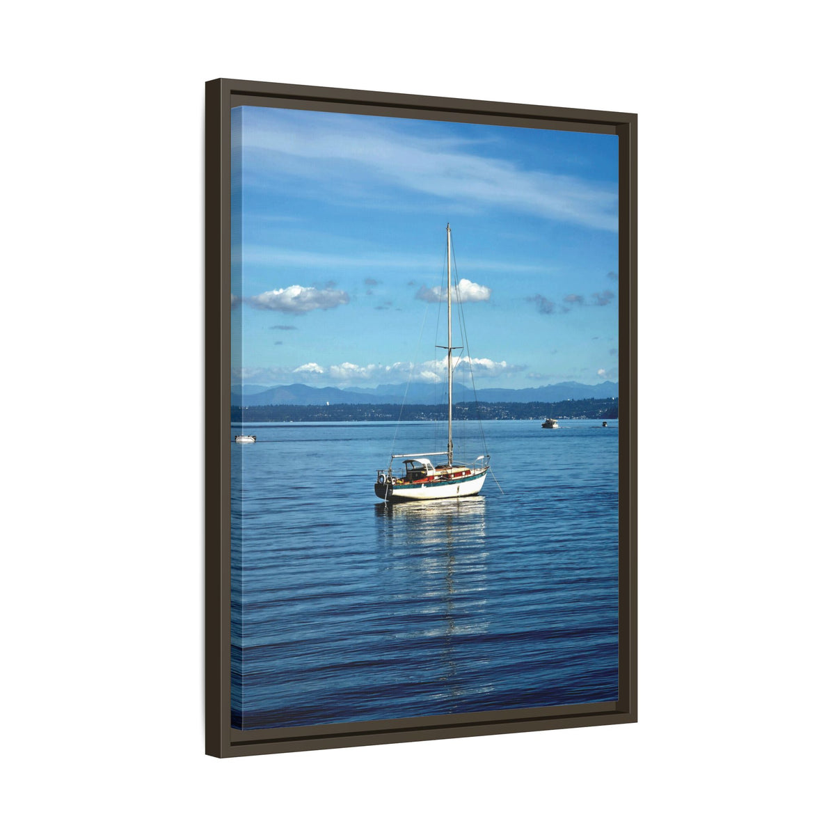 Puget Sound Solitude | Matte Canvas Print