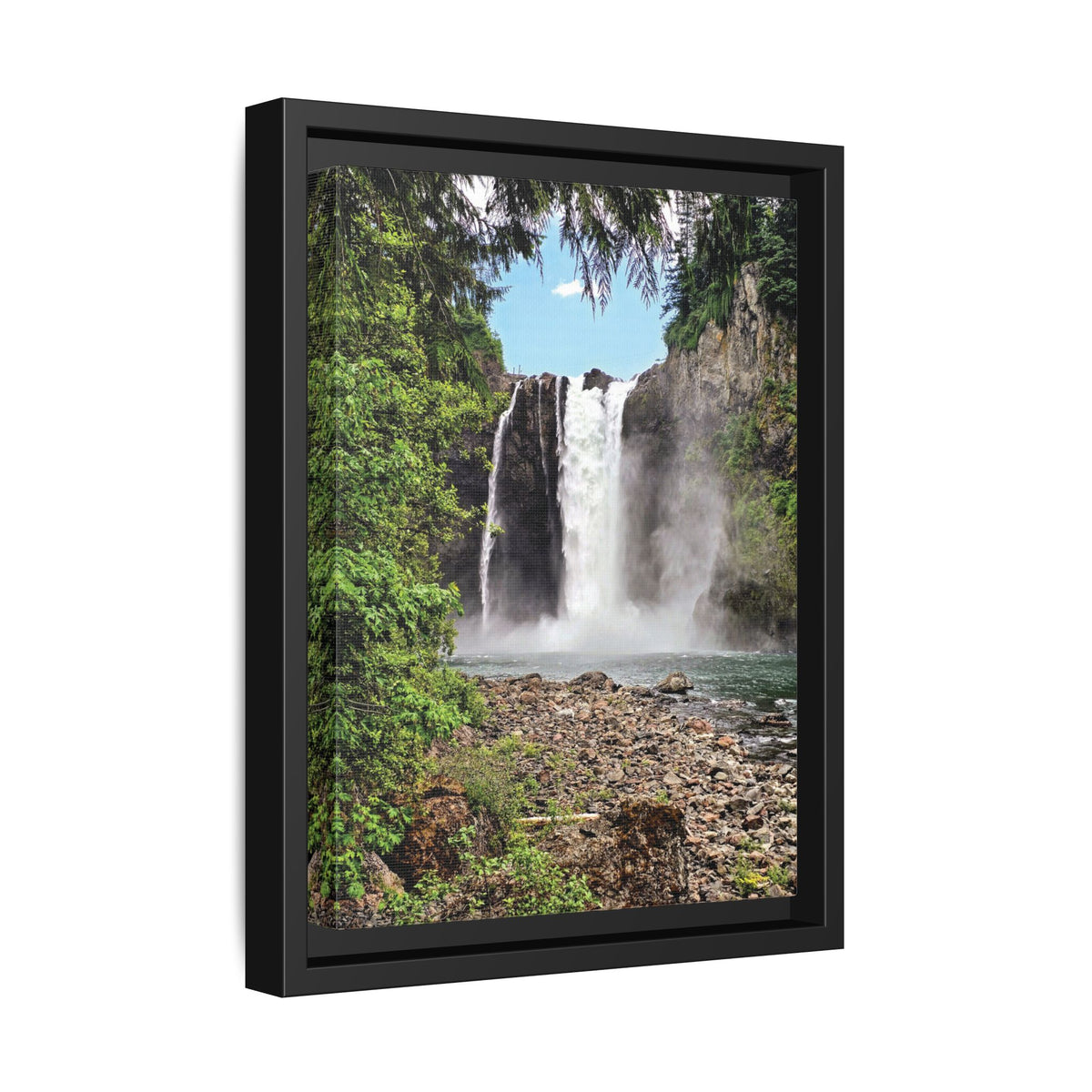 Snoqualmie Falls | Framed Matte Canvas