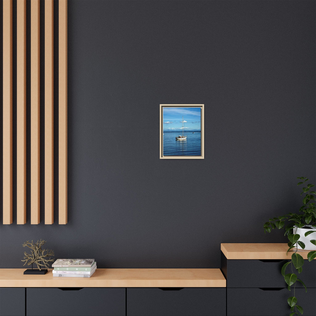 Puget Sound Solitude | Matte Canvas Print