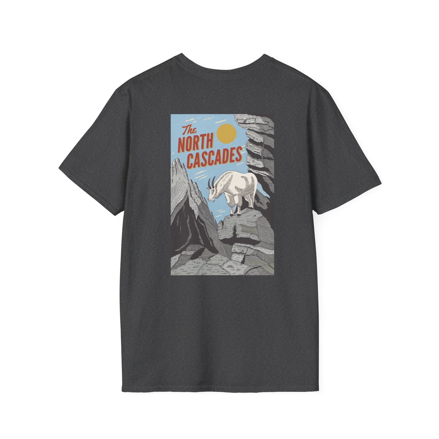 The North Cascades Vintage Graphic Tee