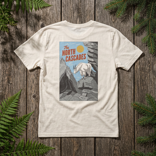 The North Cascades Vintage Graphic Tee